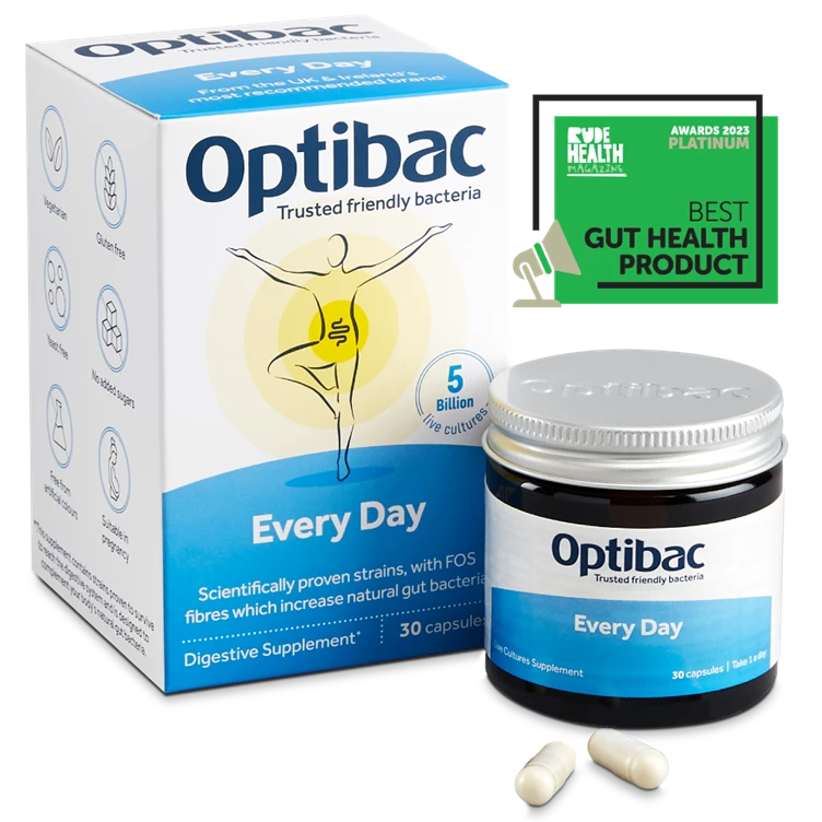 Men vi sinh Optibac Every Day –  Bổ sung lợi khuẩn, hỗ trợ tiêu hóa (30 gói)