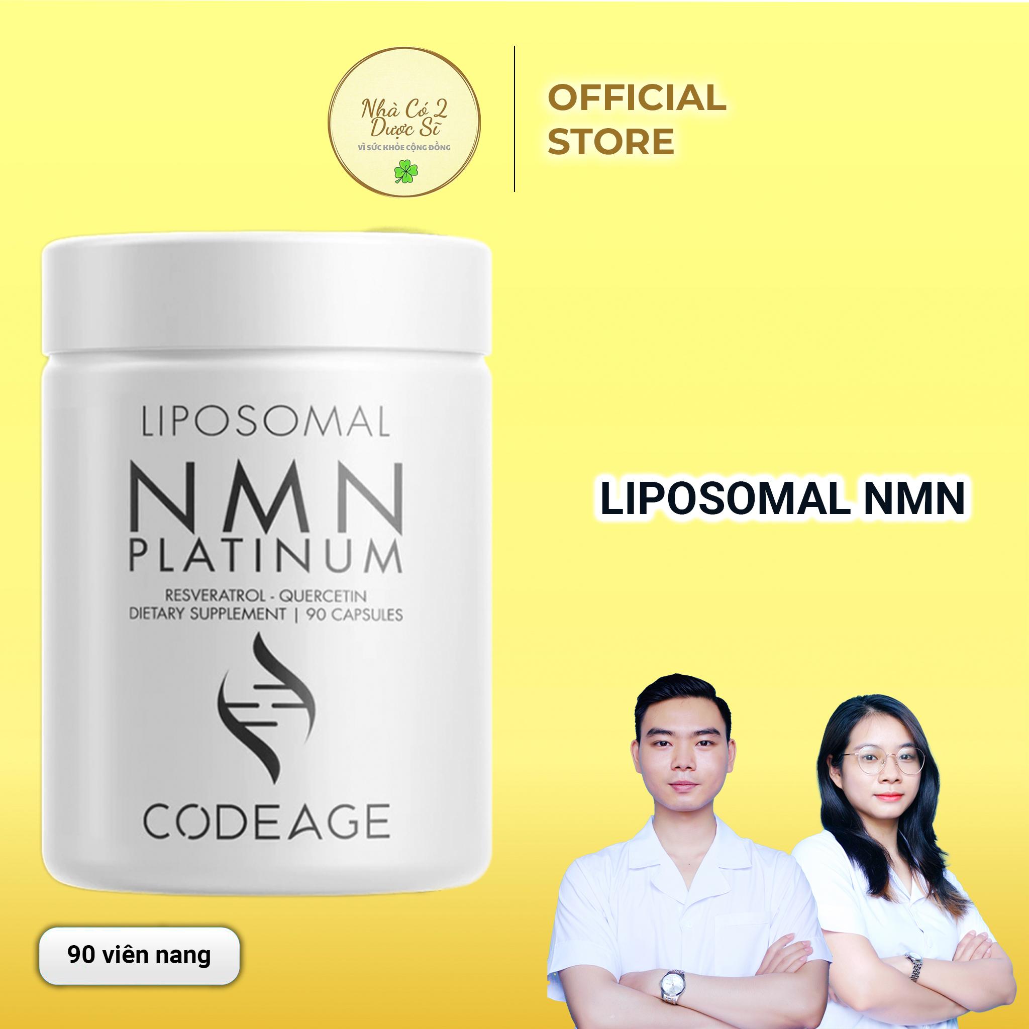 Liposomal NMN Hộp 90 Viên – Hỗ Trợ Trẻ Hóa, Tăng Sinh Năng Lượng, Giảm Thoái Hóa Thần Kinh